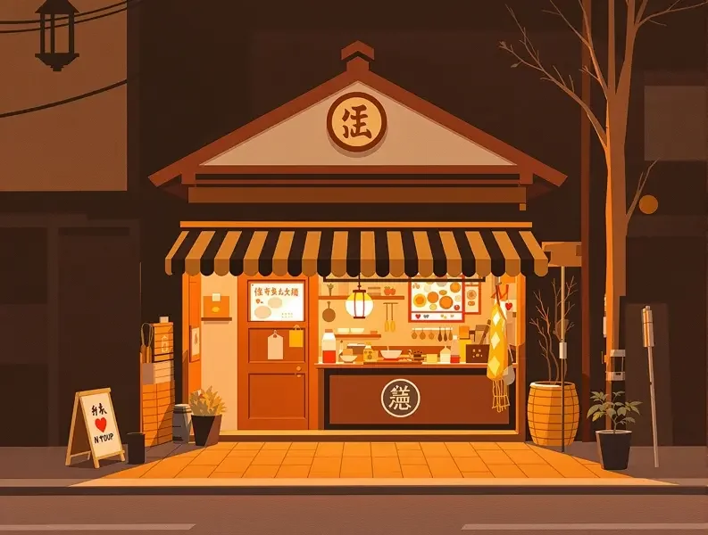 收工后的深夜食堂：他把剧组带去了常去的小面馆 - 每日大瓜网红大赛配图